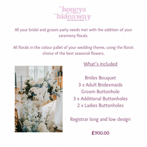 Package Two - £900.00